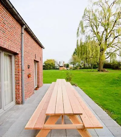 Сasa de vacaciones Vakantiewoning L'eau Tendre In Ellezelles, Met Wellness En Buitenzwembad Met Overkapping